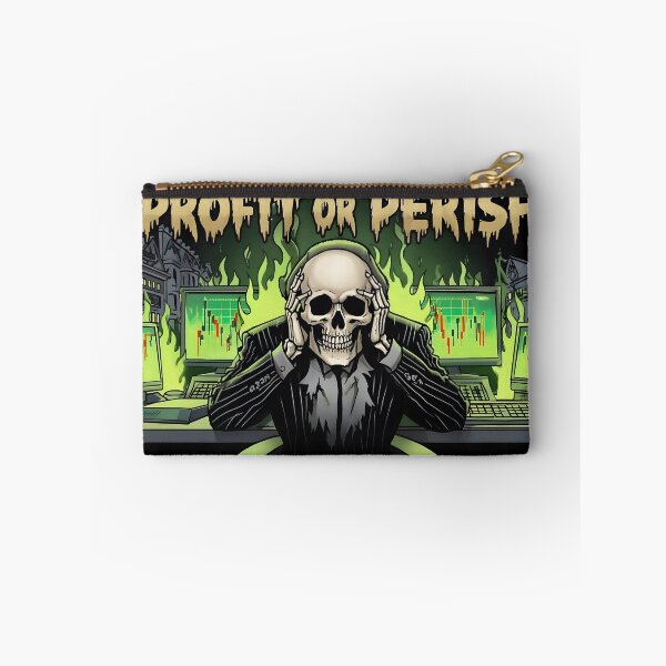 Item preview, Profit or Perish — Halloween Market Crash designed and sold by DarkScorpio.