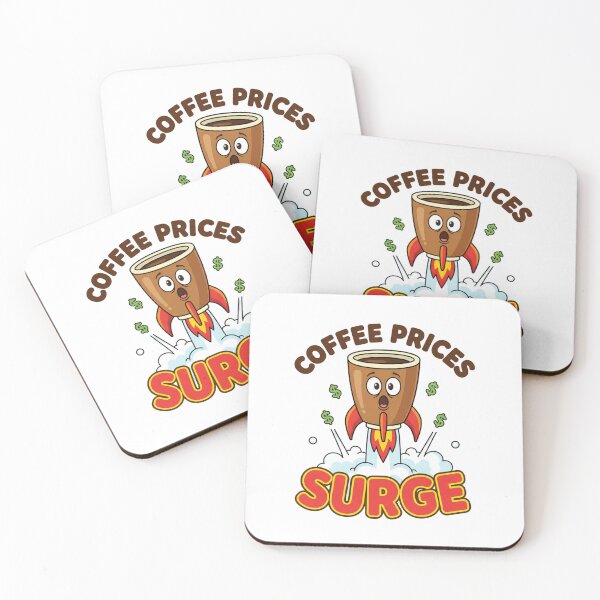 Item preview, Coffee Prices Surge 2025: My Savings Account Can't Afford This Tee - Funny Coffee Lover Shirt designed and sold by Clothesbest.