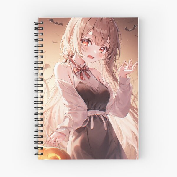 Item preview, Anime girl and pumpkin designed and sold by ArtsJulian.