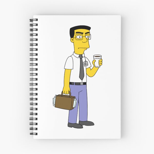 Aperçu de l'œuvre Frank Grimes créée et vendue par Simpsons Bits.