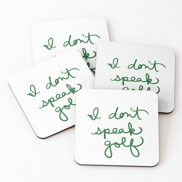 Item preview, I don’t speak golf designed and sold by abeink.