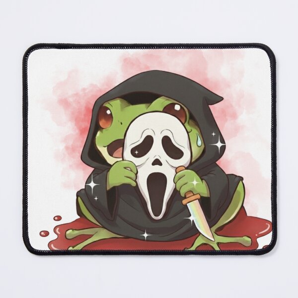 Item preview, Screams Frogface - Sticker & Pin designed and sold by Be-aart-s.