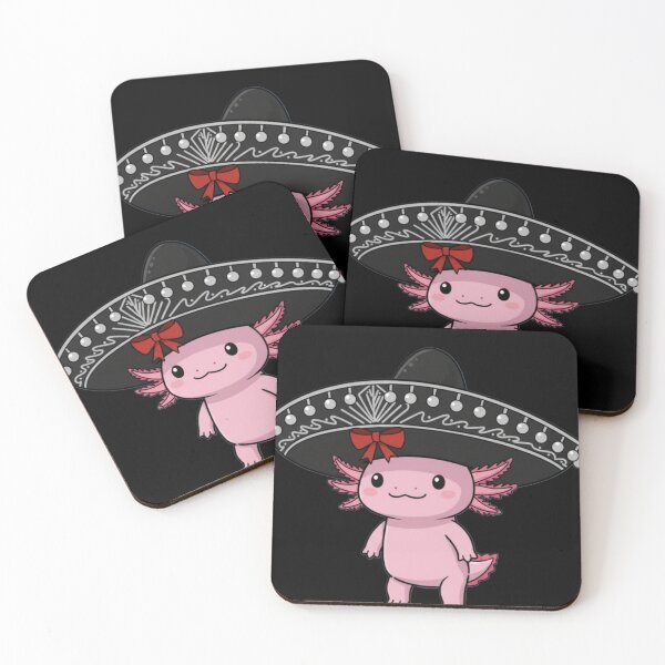 Item preview, Axolotl T-shirt with a charro hat designed and sold by JesterGinn.