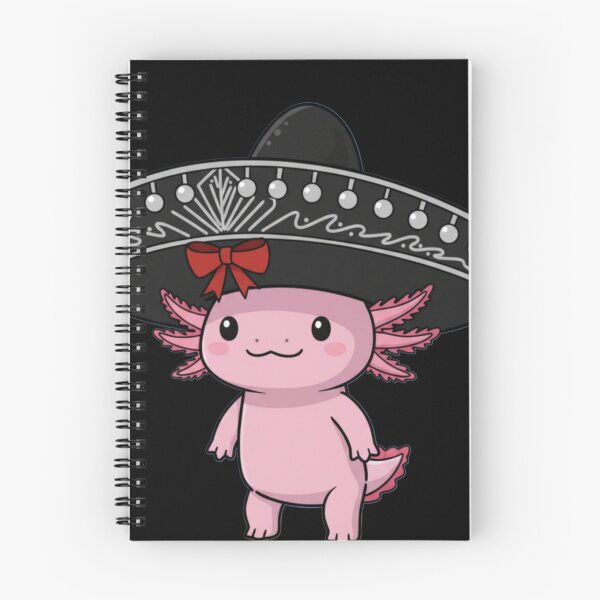 Item preview, Axolotl T-shirt with a charro hat designed and sold by JesterGinn.