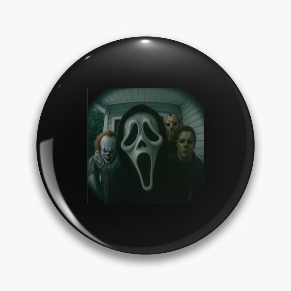 Item preview, Halloween Horror Movie Villains Sweatshirt Ghostface and Friends. 90s scary movie villains, Retro Halloween Characters designed and sold by TGonlinestore.