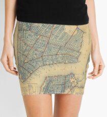 Minifalda Vintage Map of New York City (1846)