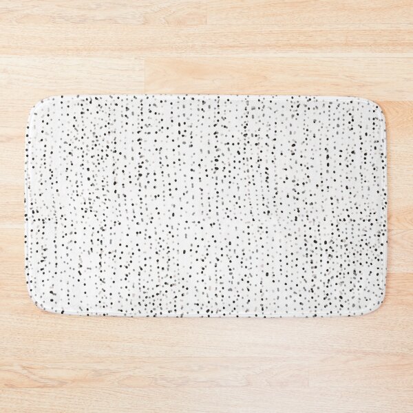 Item preview, “Midnight Polka Dots” – Dot pattern on a black background designed and sold by flowerwitch93.