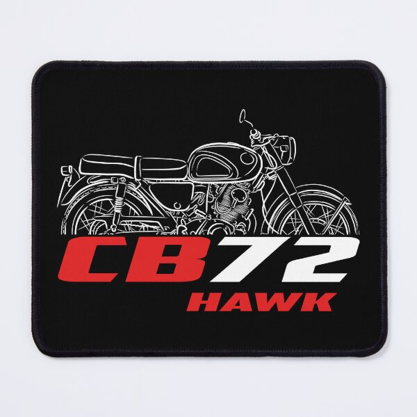 Item preview, Honda CB72 Hawk 1961-1967 for bikers, Motorcycle designed and sold by ThrottleArts.