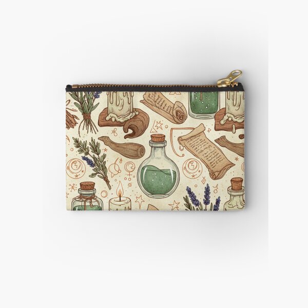 Item preview, Witch’s Archive – Vintage Potion and Spell Pattern designed and sold by skysshobu.