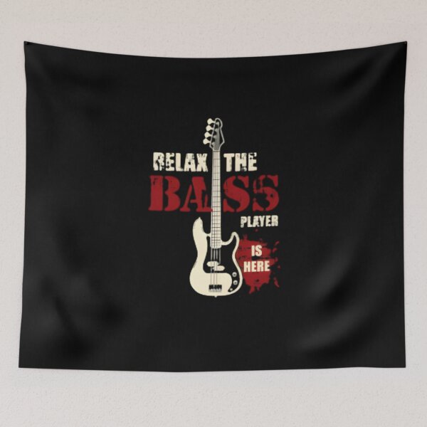 Item preview, Relax the Bass Player is Here designed and sold by TGonlinestore.