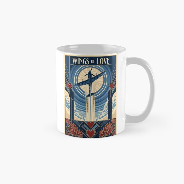 Item preview, RAF Art Deco Poster Valentines Edition designed and sold by Skyframe Aviation.