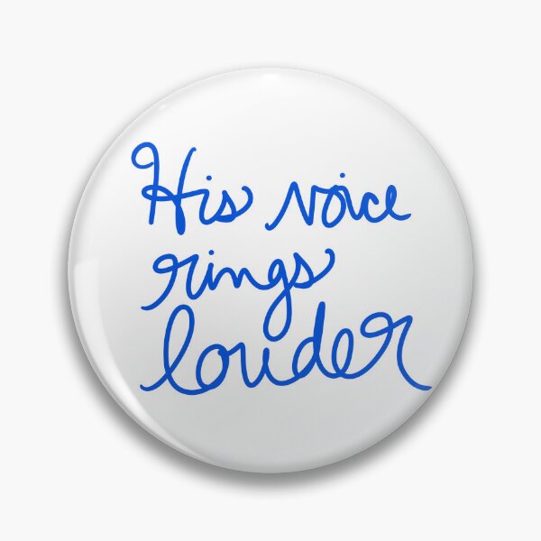 Item preview, His Voice Rings Louder designed and sold by abeink.