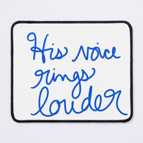 Item preview, His Voice Rings Louder designed and sold by abeink.