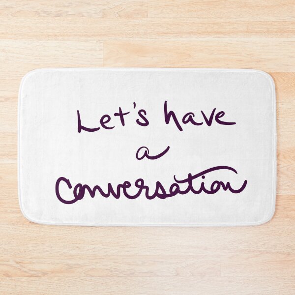 Item preview, Let’s have a conversation designed and sold by abeink.