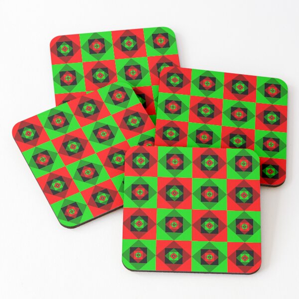 Item preview, Geometric Quilt: Kwanzaa 2 designed and sold by SarahJosArt.