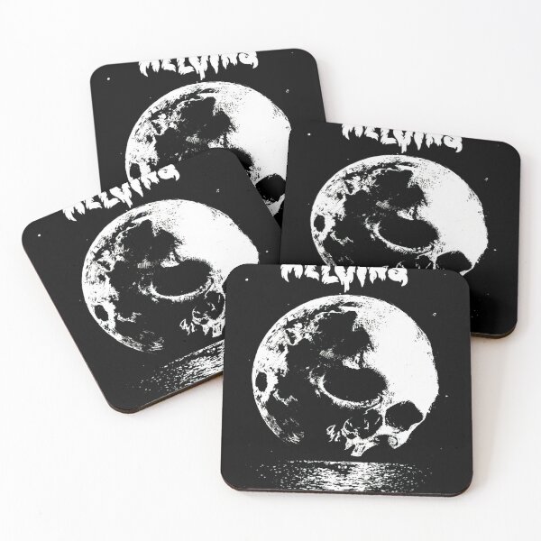 Item preview, The Melvins Skull Art Horror Design #412 designed and sold by Kiiroink.