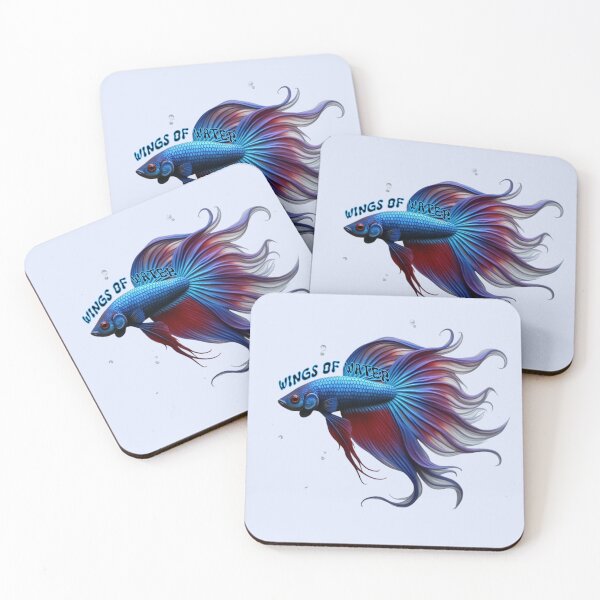 Item preview, Wings of Water an Amazing Elegant Betta Fish Design  designed and sold by PriyaMagic.