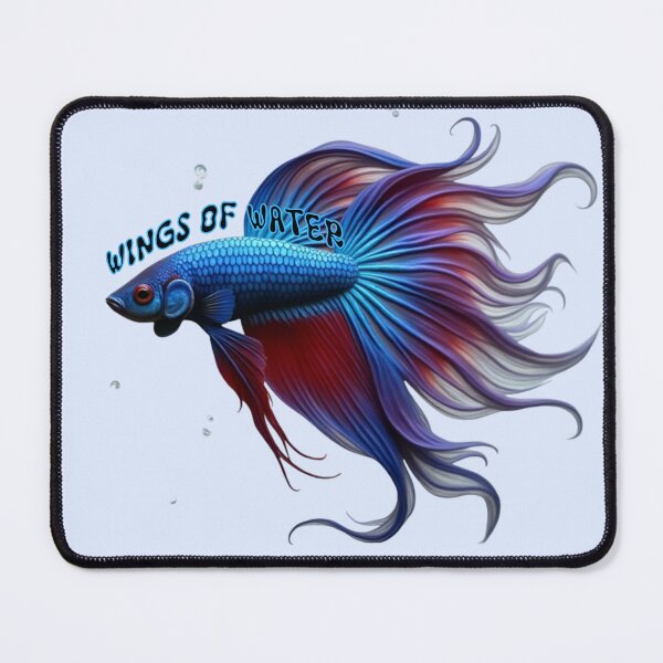 Item preview, Wings of Water an Amazing Elegant Betta Fish Design  designed and sold by PriyaMagic.