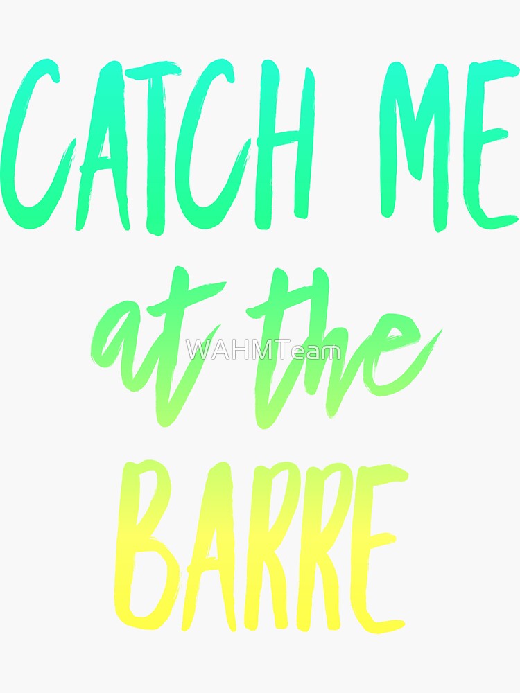 Workout Clothes, Catch me at the Barre, Workout Pun, Leggings, Tank Top by WAHMTeam