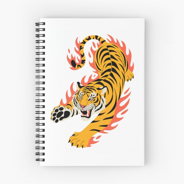 Item preview, Midnight Roar of a Flaming Tiger Leap designed and sold by toronjanino.