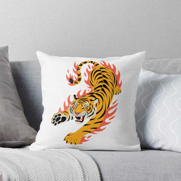 Item preview, Midnight Roar of a Flaming Tiger Leap designed and sold by toronjanino.