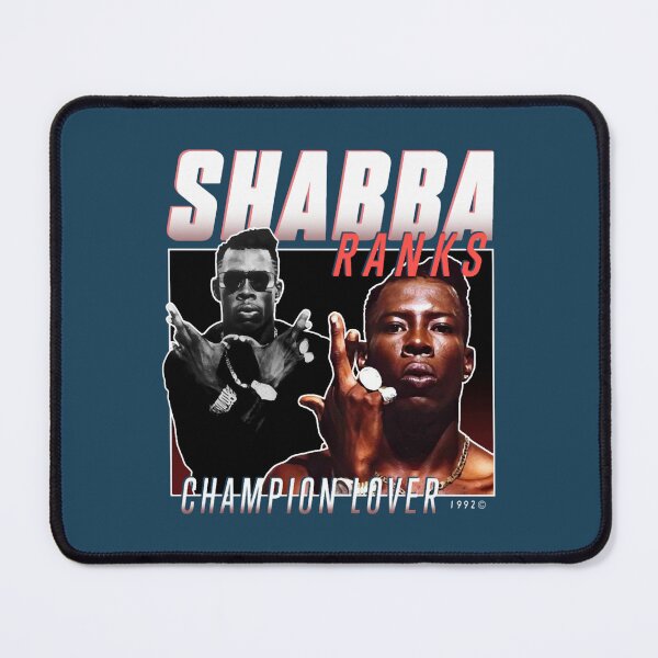 Item preview, Shabba Rank Champion Lover designed and sold by HarrisJoseph.