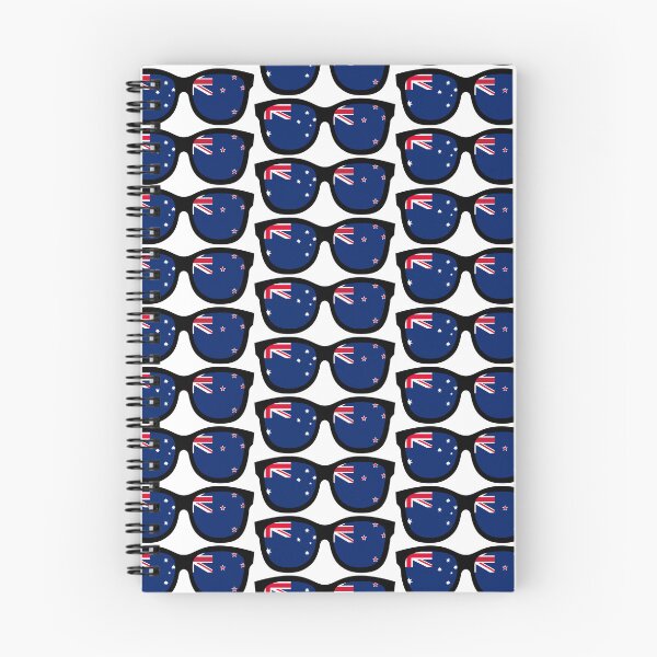 Item preview, Australia + New Zealand Glasses | Dual Flag Sunglasses Design designed and sold by wackyartwork.