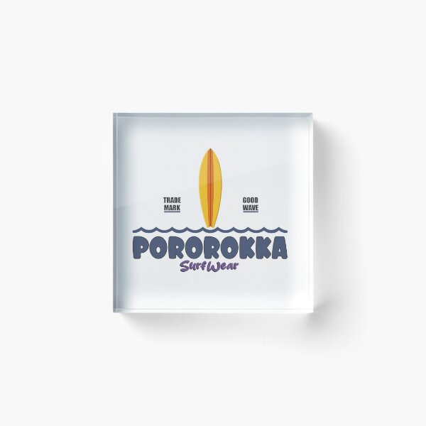 Item preview, Pororokka Tradermark and Good Wave designed and sold by AmazoniaVibes.