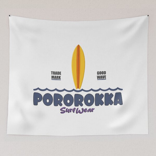 Item preview, Pororokka Tradermark and Good Wave designed and sold by AmazoniaVibes.