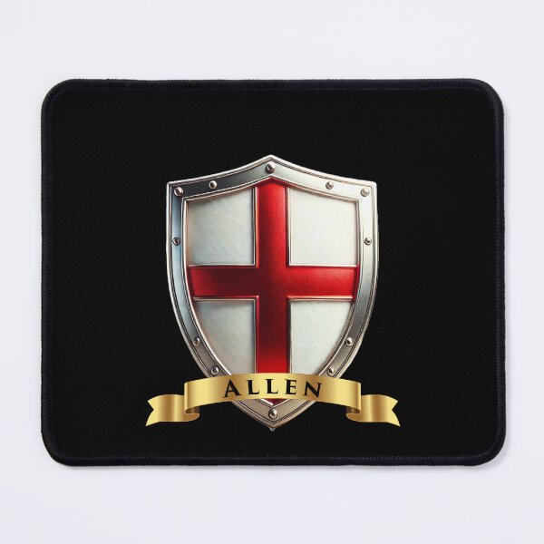 Item preview, Allen English Shield Red Band Heritage with St Georges Cross designed and sold by Highlandkings.