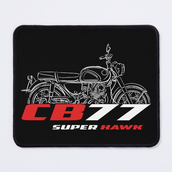Item preview, Honda CB77 Super Hawk 1961-1968 for bikers, Motorcycle designed and sold by ThrottleArts.