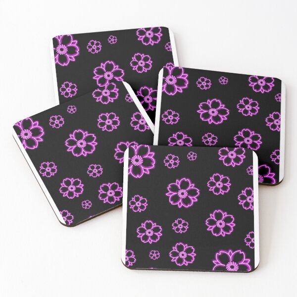 Item preview, Glowing Pink Flowers  designed and sold by PanteraDesigns.