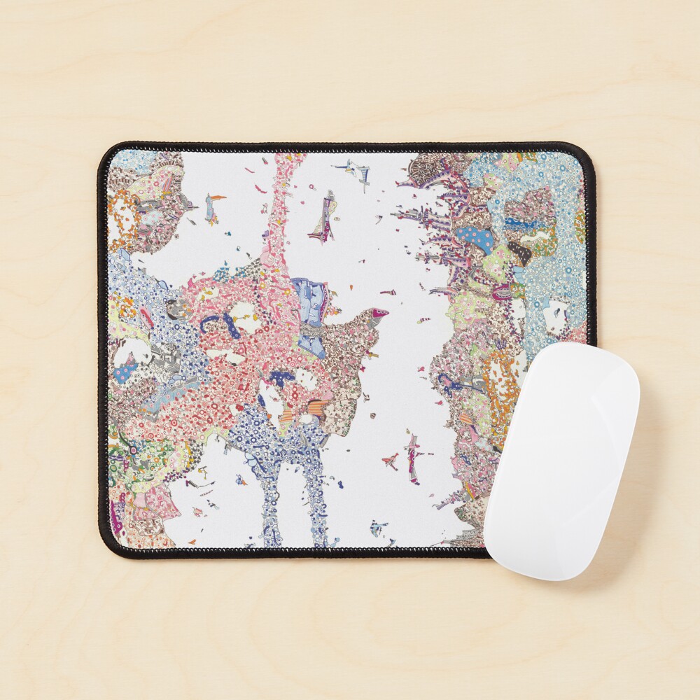 Item preview, Mouse Pad designed and sold by nickdrakedraws.