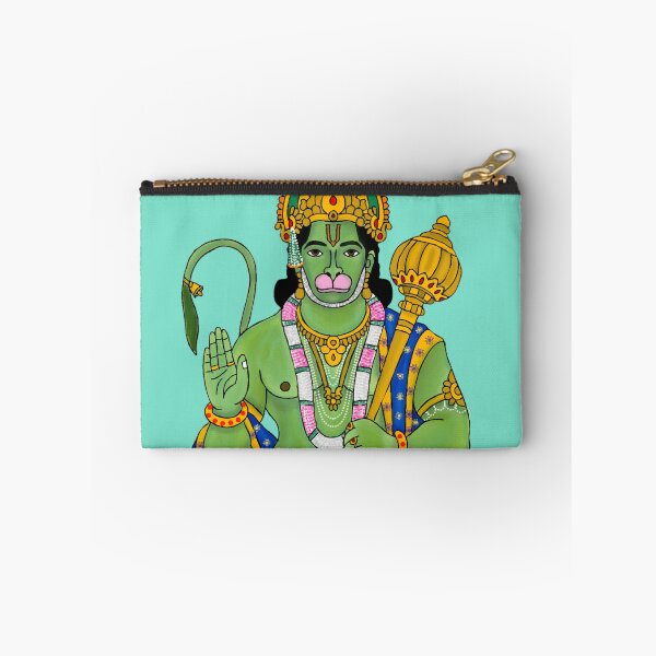 Artikelvorschau, Grüner Hanuman | Kraftvolle Hingabekunst | Lord Hanuman Stärke Illustration entworfen und verkauft von Harshit_Digital_Arts.