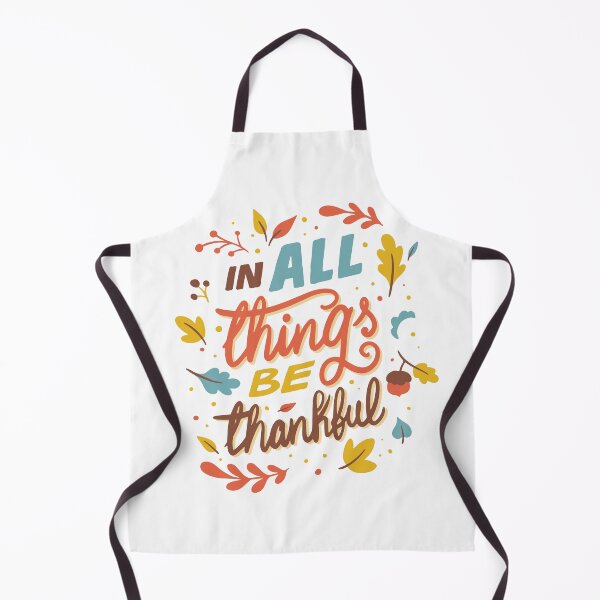 Item preview, In All Things Be Thankful (Thanksgiving Quote) designed and sold by artbywanderlust.