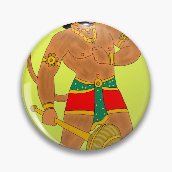 Item preview, Lord Hanuman Roar | Powerful Bajrang Bali Energy | Devotional Strength Art designed and sold by Harshit_Digital_Arts.
