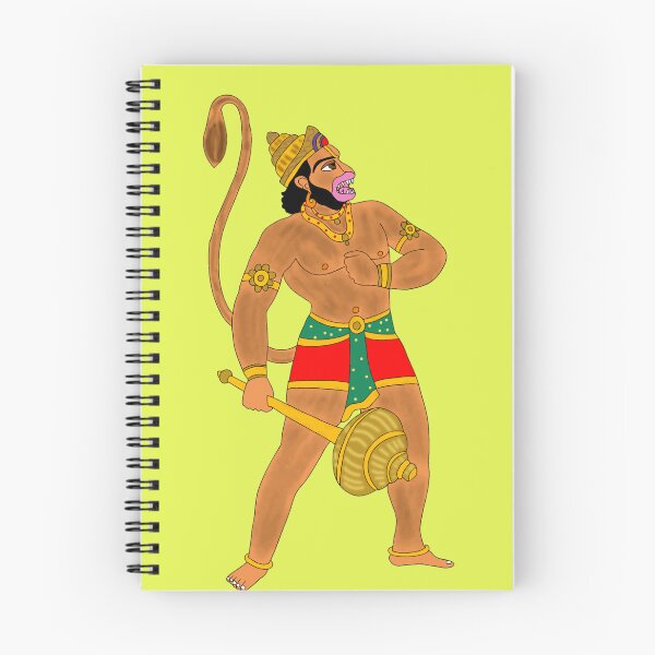 Item preview, Lord Hanuman Roar | Powerful Bajrang Bali Energy | Devotional Strength Art designed and sold by Harshit_Digital_Arts.