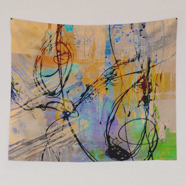 Item preview, Abstract Splashes designed and sold by ViaARTfactory.