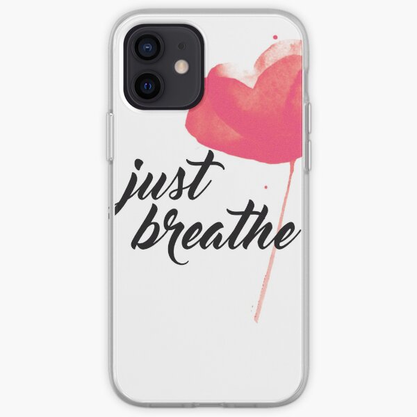 JUST BREATHE iPhone Soft Case