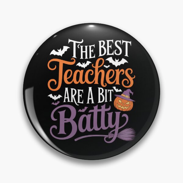 Item preview, The Best Teachers Are A Bit Batty Teacher Bat Halloween designed and sold by Idarmotar.