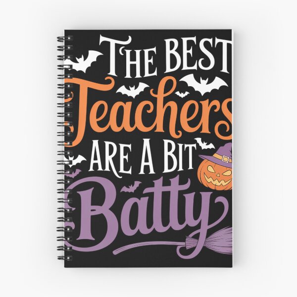 Item preview, The Best Teachers Are A Bit Batty Teacher Bat Halloween designed and sold by Idarmotar.