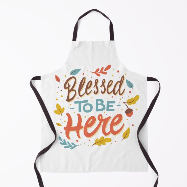 Item preview, Blessed to be Here (Thanksgiving & Fall Quote) designed and sold by artbywanderlust.