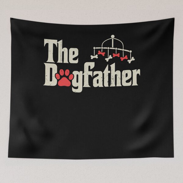 Item preview, The DogFather, Funny Dog Dad Fathers Day and Christmas designed and sold by Idarmotar.