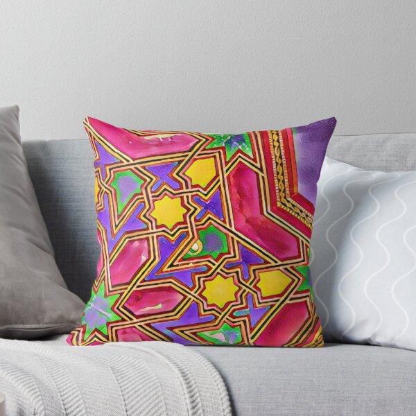 Item preview, Morocco, colourful wallart, graphic photo art designed and sold by Jordannem.