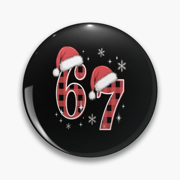 Item preview, 67 Six Seven Meme Brainrot Cringe Christmas designed and sold by VladoZork.