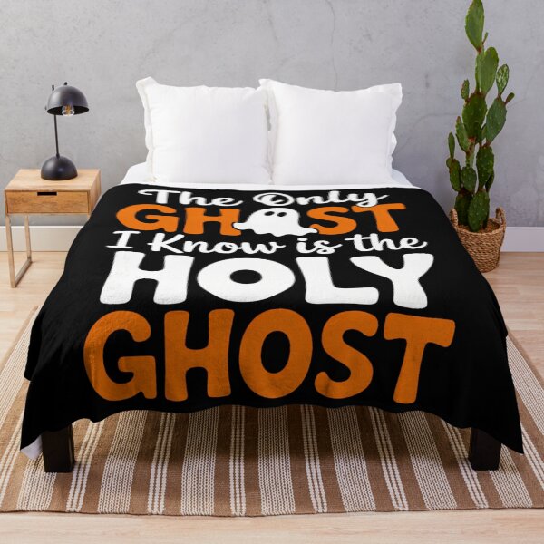 Item preview, The Only Ghost I Know Is The Holy Ghost Halloween Christian designed and sold by Idarmotar.