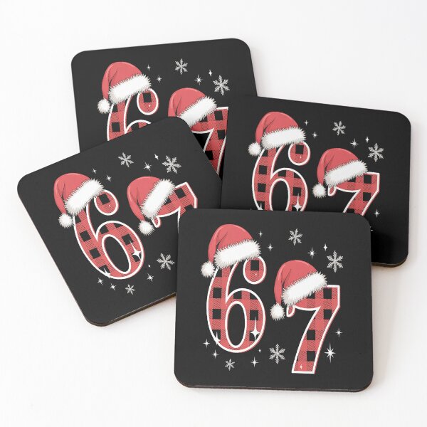 Item preview, 67 Six Seven Meme Brainrot Cringe Christmas designed and sold by VladoZork.