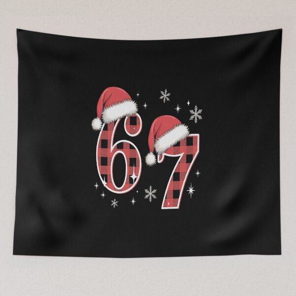 Item preview, 67 Six Seven Meme Brainrot Cringe Christmas designed and sold by VladoZork.