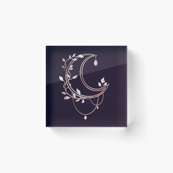 Item preview, Etheral Opal Moon designed and sold by heysoleilart.
