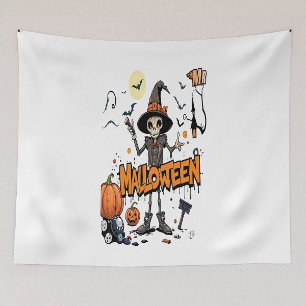 Item preview, Mr halloween graffiti art funny Happy cool family hip hop wken Professional design designed and sold by atomsama.